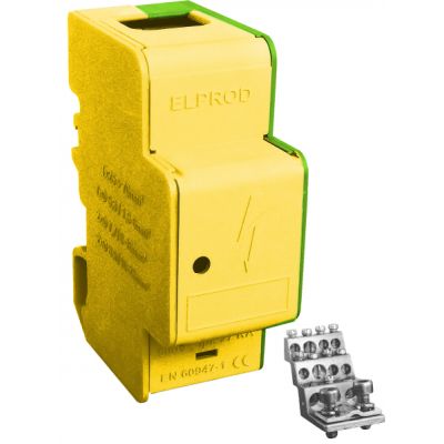 Modułowy blok rozdzielczy ELP-LBR160Aż-z żółto-zielony SIMET (84321009)